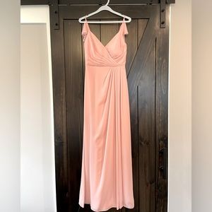 Bridesmaids Dress by JB. Light pink dress